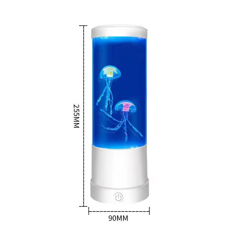 Enchanting Color-Changing Jellyfish Lamp – USB & Battery-Powered Nightlight for Kids