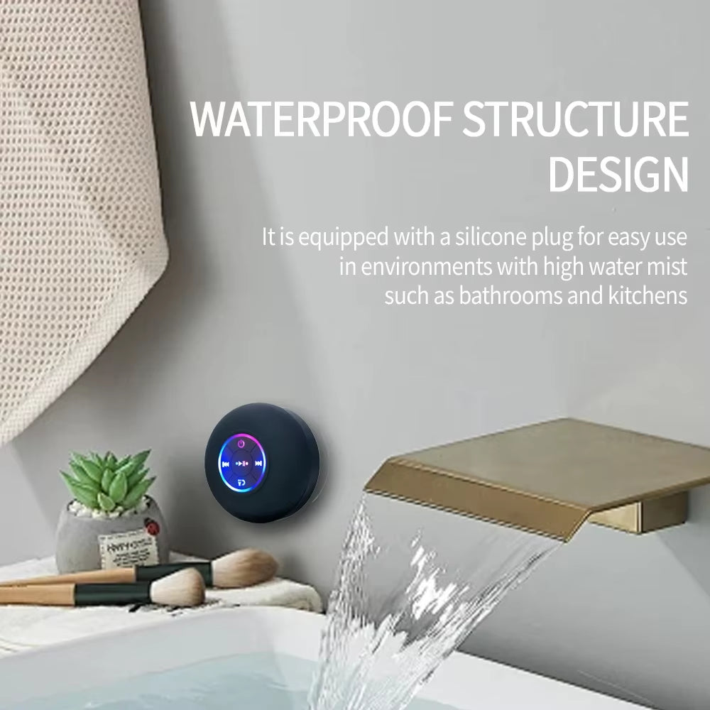 Xiaomi Waterproof Bluetooth Speaker with Suction Cup – Portable & Powerful Sound