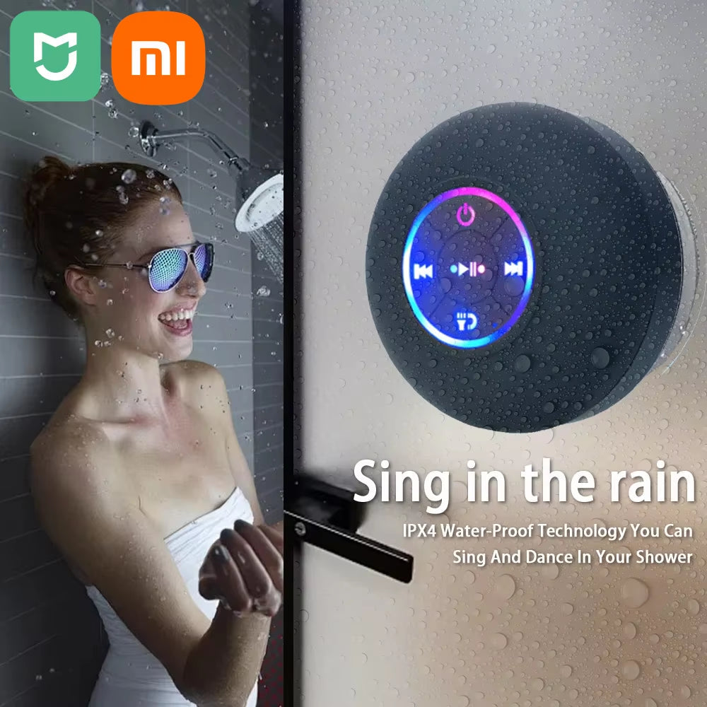 Xiaomi Waterproof Bluetooth Speaker with Suction Cup – Portable & Powerful Sound