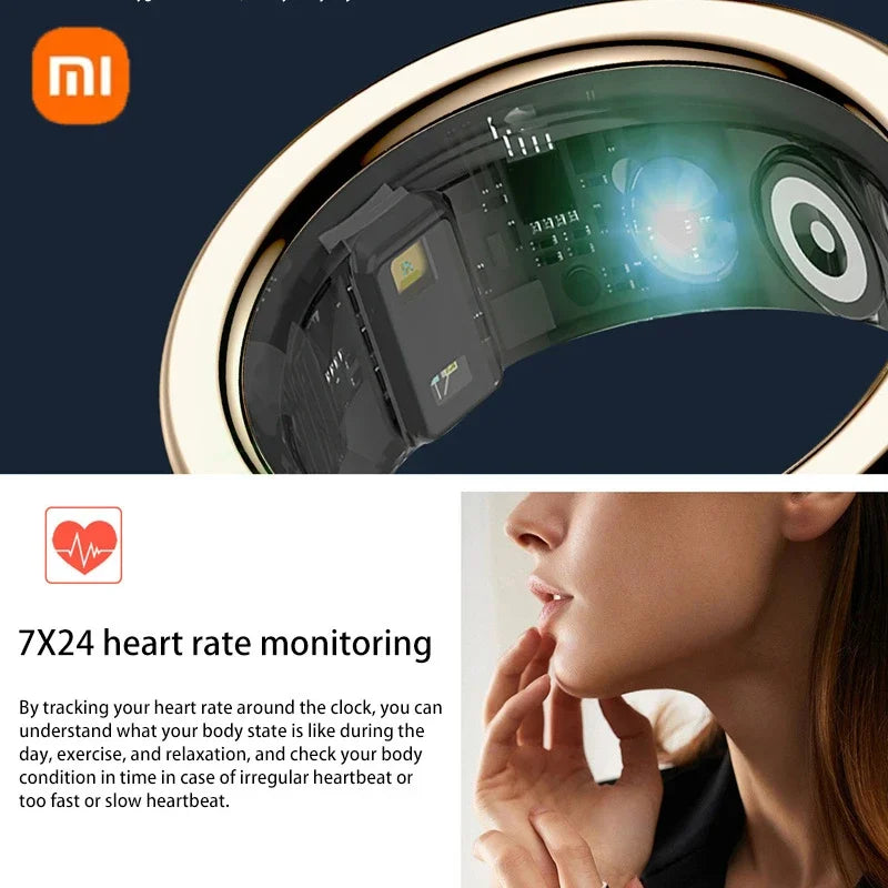 XIAOMI Smart Ring: Health Monitoring, Sleep & Sports Tracker, Waterproof Design