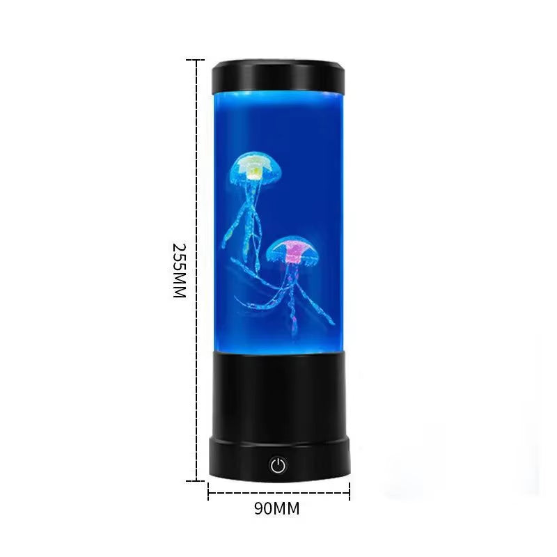 Enchanting Color-Changing Jellyfish Lamp – USB & Battery-Powered Nightlight for Kids