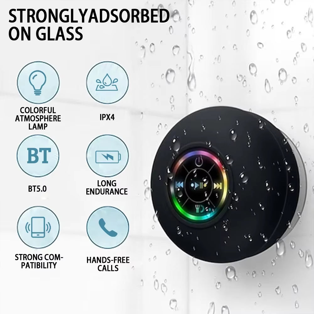 Xiaomi Waterproof Bluetooth Speaker with Suction Cup – Portable & Powerful Sound